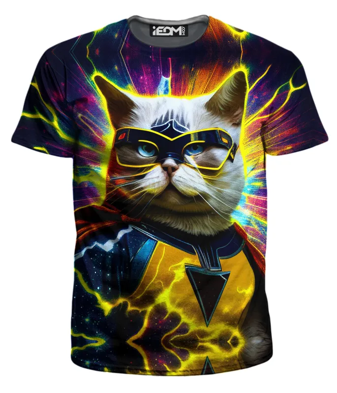 Cat Hero Men's T-Shirt sold by iEDM