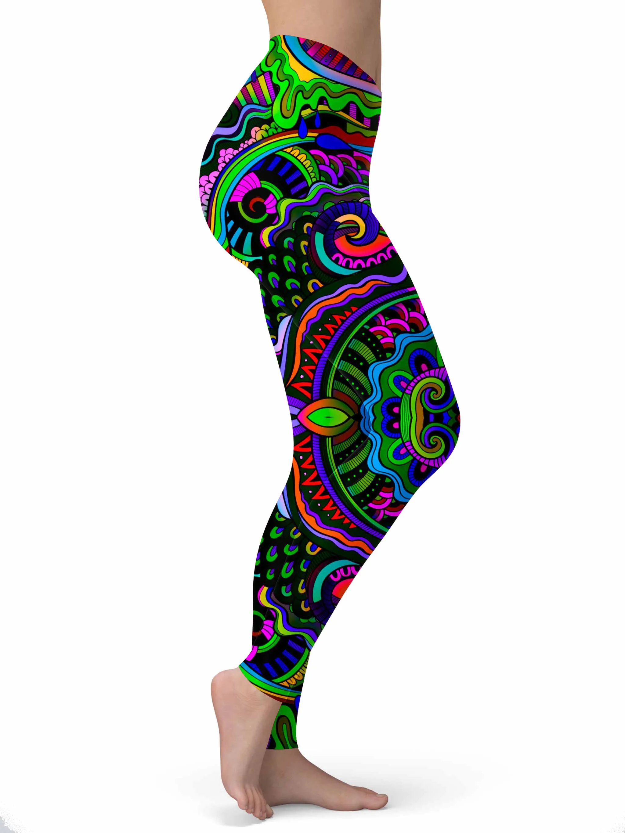 Candy Lands Leggings sold by iEDM product image thumbnail 2