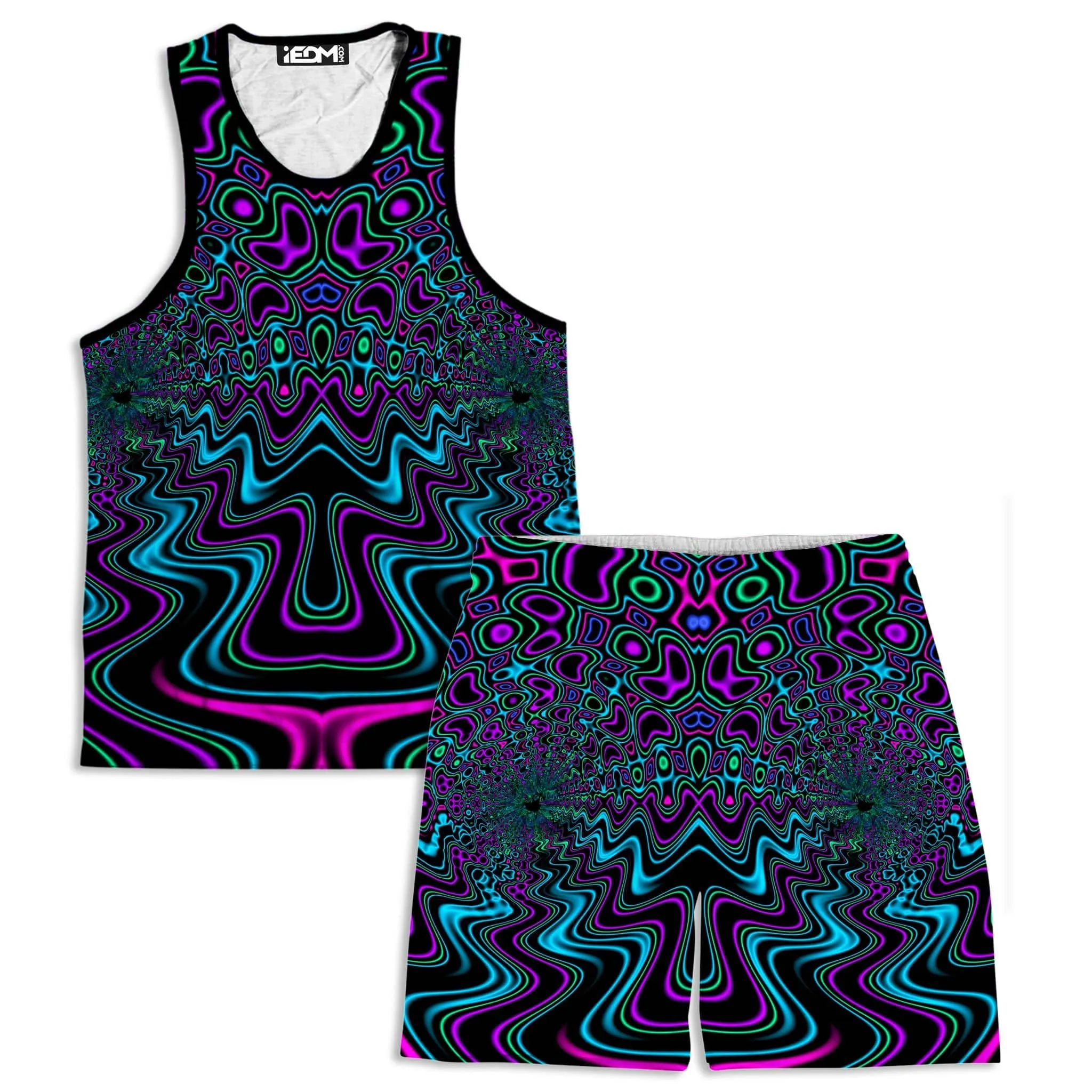 Fractal River Tank and Shorts Combo sold by iEDM