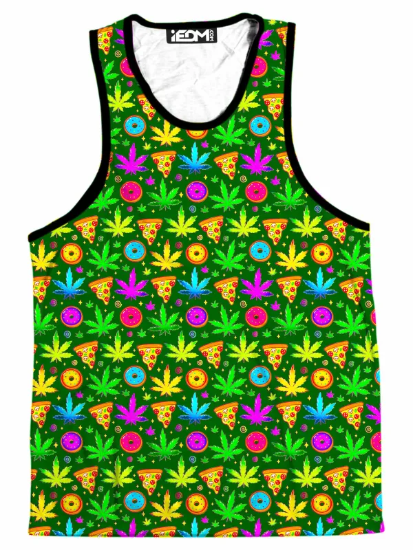 Ganja Motif Men's Tank sold by iEDM