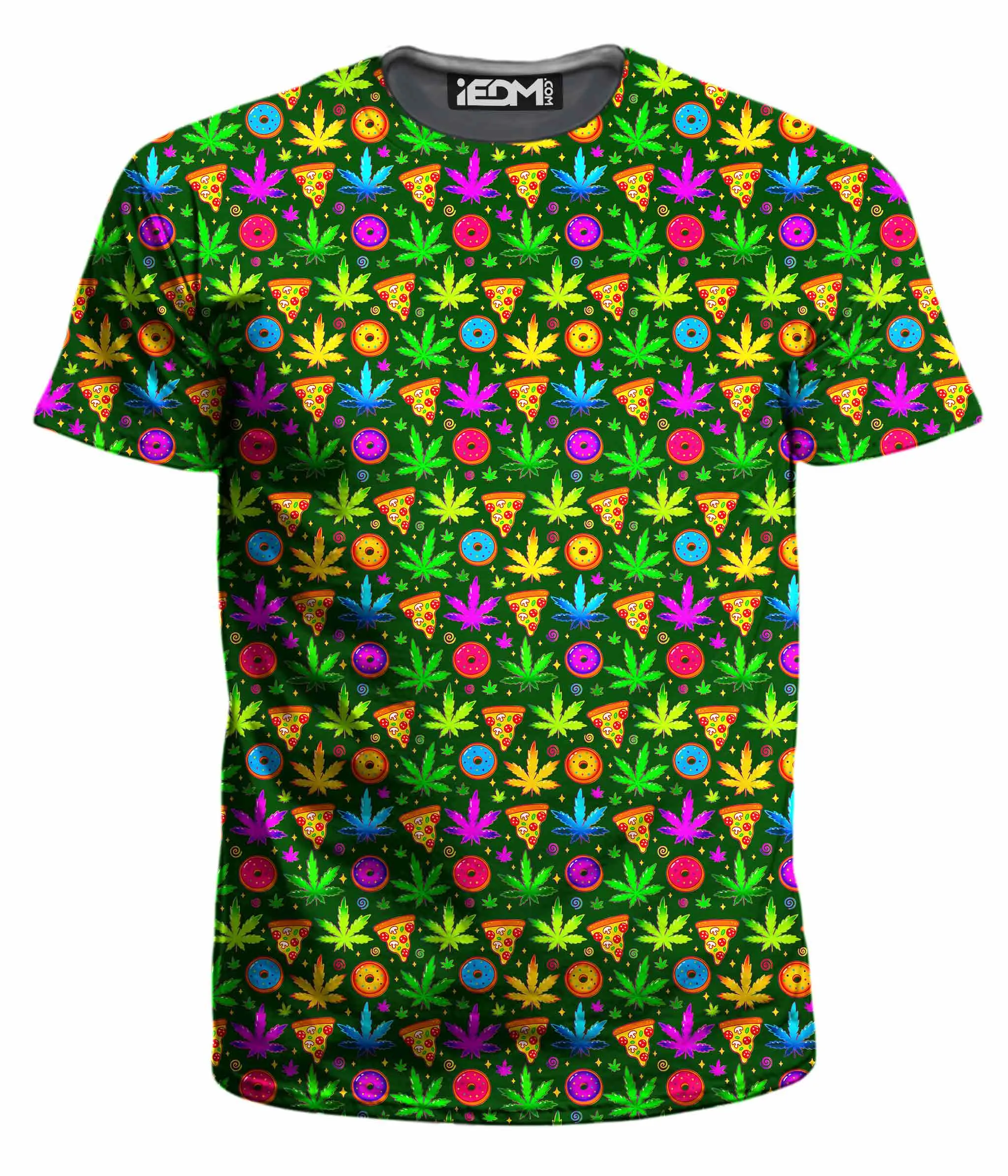 Ganja Motif Men's T-Shirt sold by iEDM