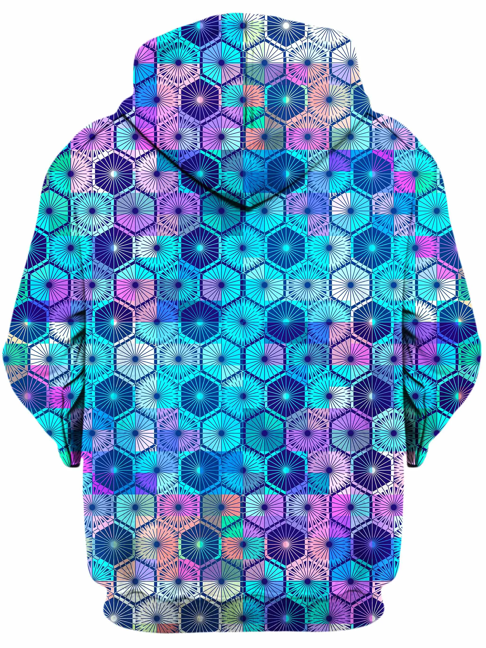 Hexa Haze Unisex Zip-Up Hoodie sold by iEDM product image thumbnail 2