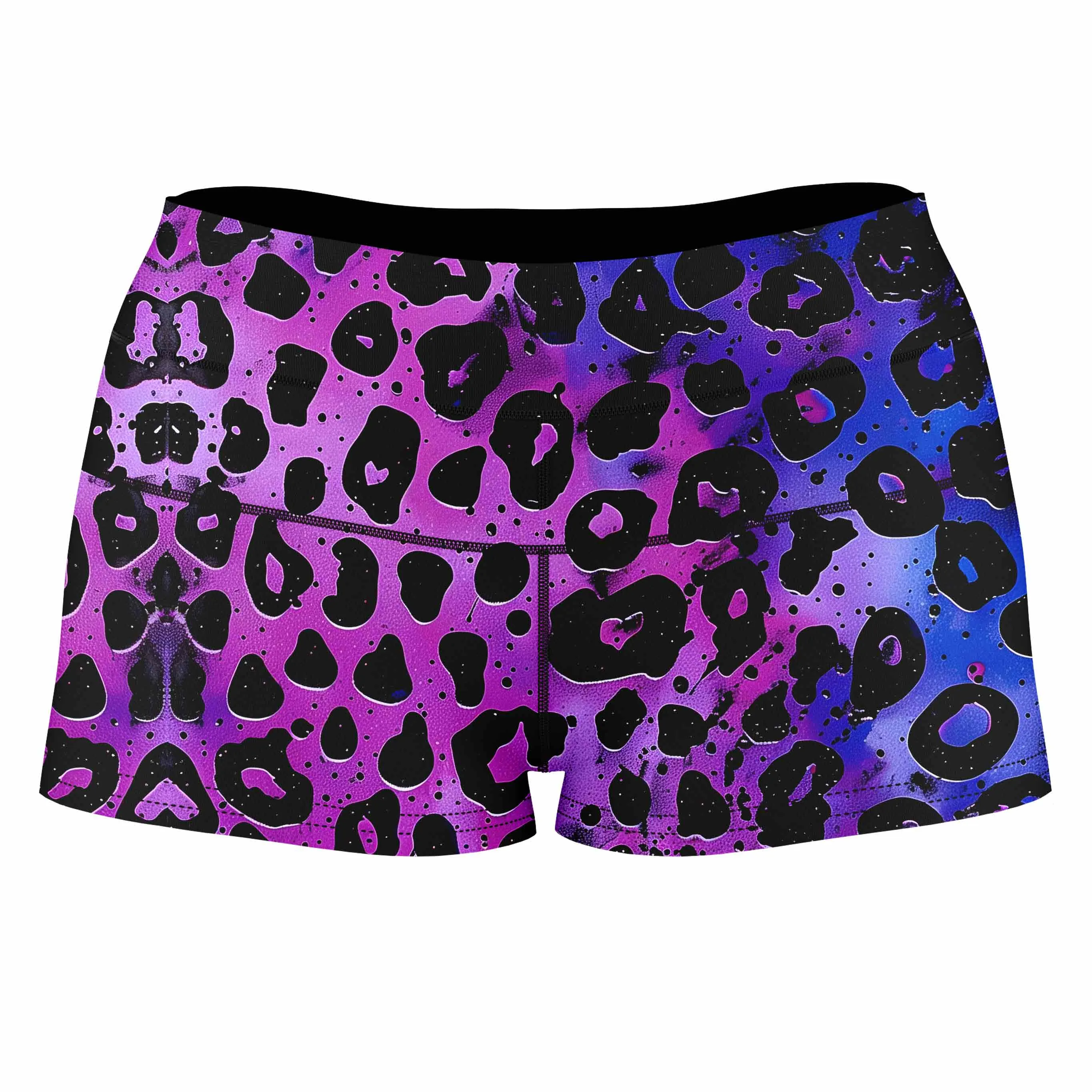 Wild Midnight Rave Bra and High Waist Booty Shorts Combo sold by iEDM product image thumbnail 3