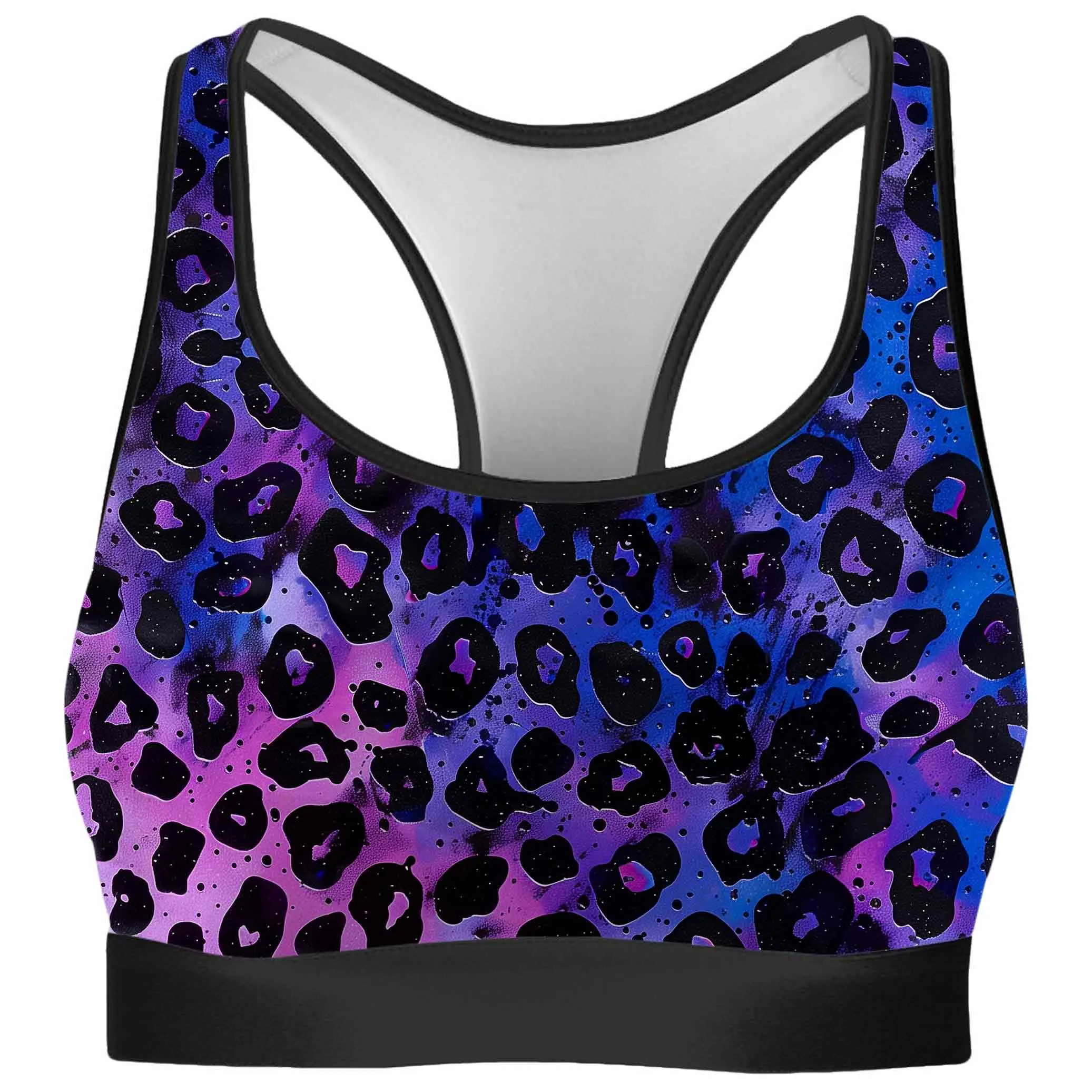 Wild Midnight Rave Bra and High Waist Booty Shorts Combo sold by iEDM product image thumbnail 2