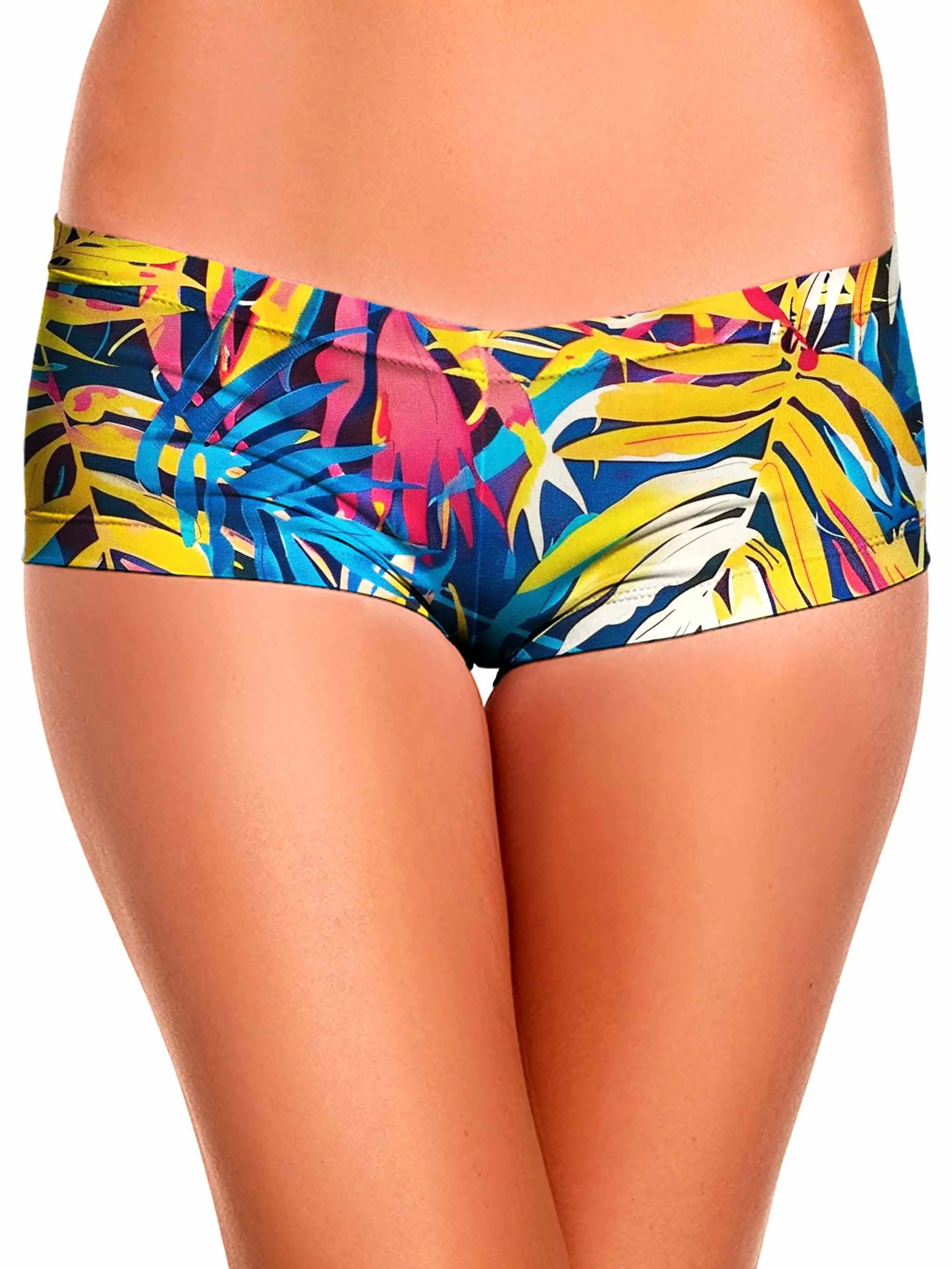 Jungle Folio Crop Top and Booty Shorts Combo sold by iEDM product image thumbnail 3