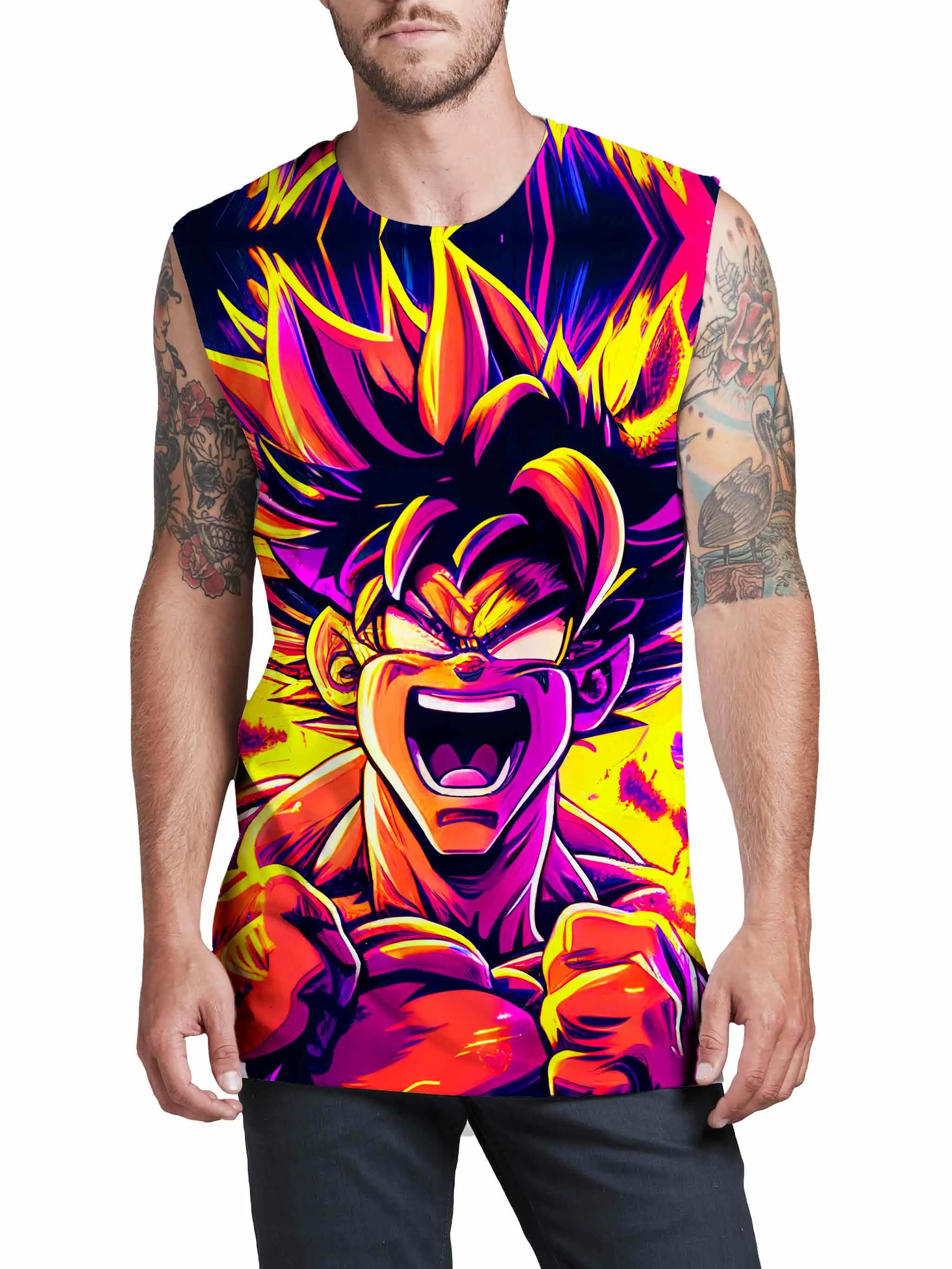 Power Surge Men's Muscle Tank sold by iEDM