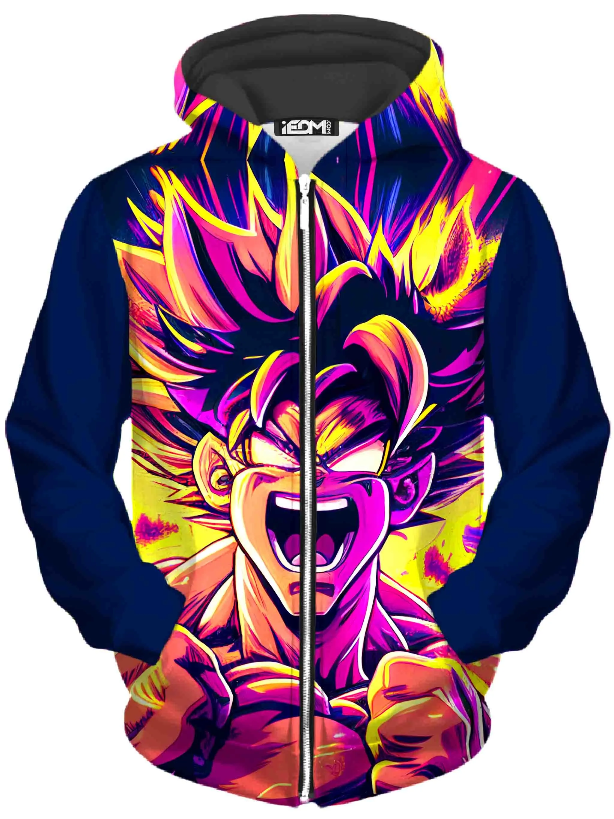 Power Surge Unisex Zip-Up Hoodie sold by iEDM