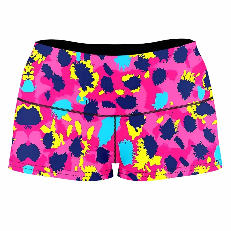 Pink Panther High-Waisted Women's Shorts sold by iEDM
