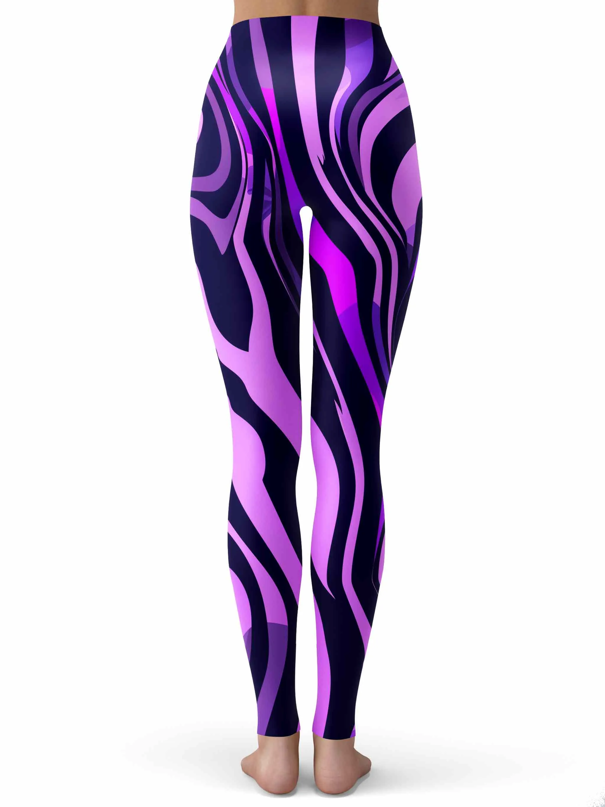 Noir Stripes Leggings sold by iEDM product image thumbnail 3