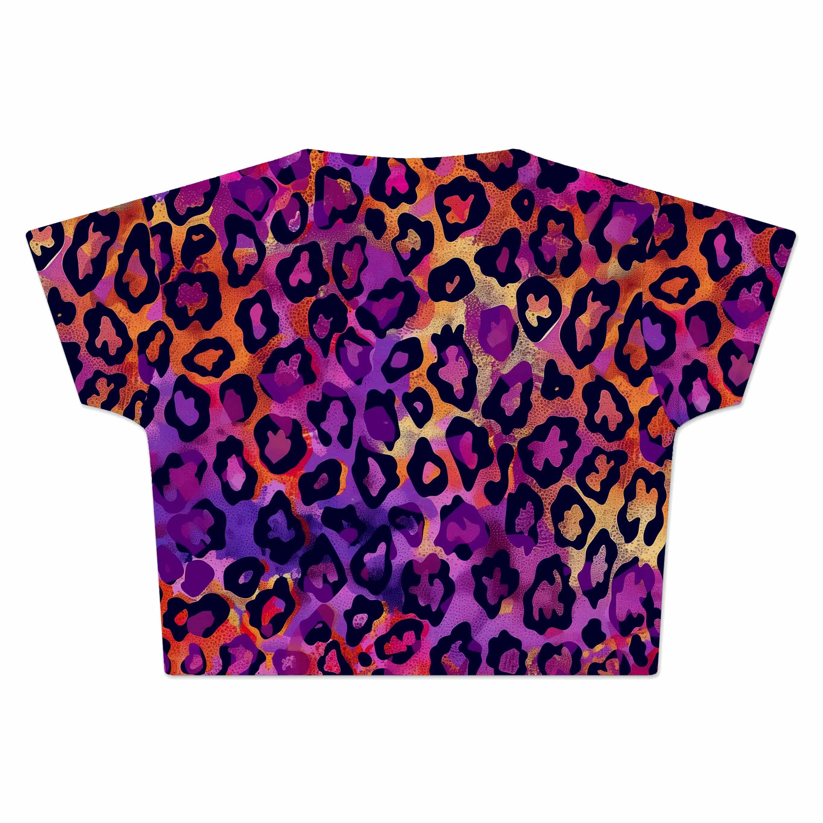 Neon Leopard Crop Tee sold by iEDM product image thumbnail 2