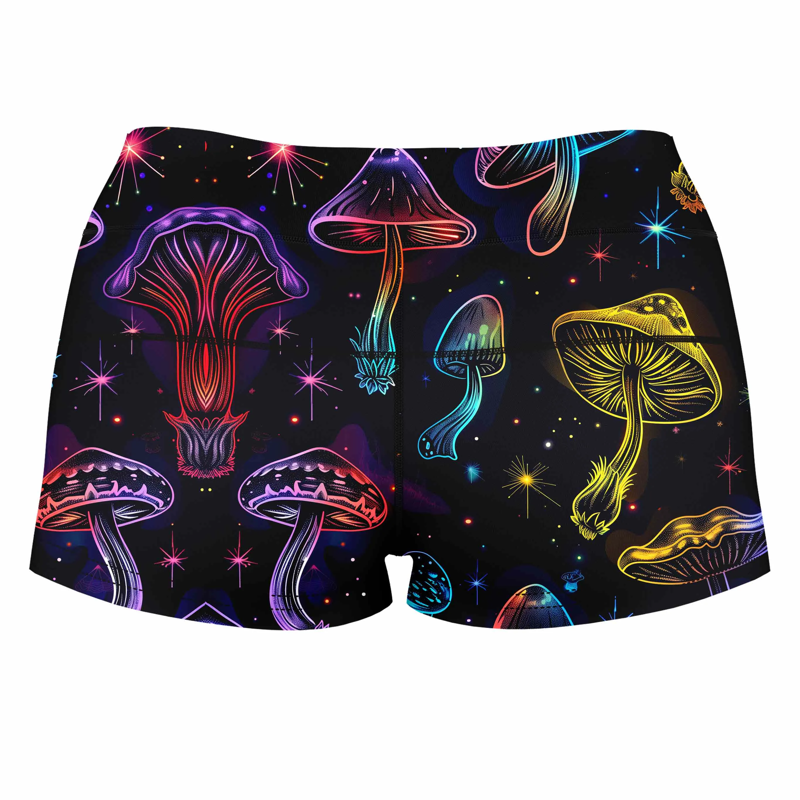 Magic Dreams High-Waisted Women's Shorts sold by iEDM product image thumbnail 2