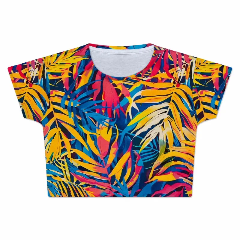 Jungle Folio Crop Tee sold by iEDM