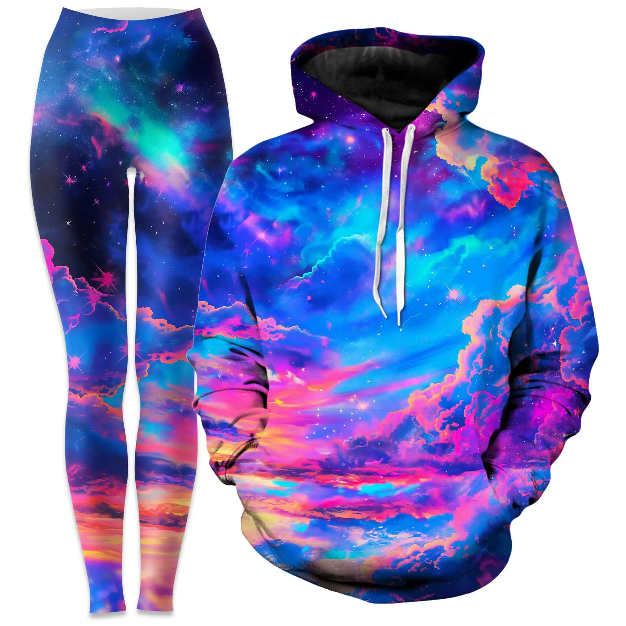 Storybook Sky Hoodie and Leggings Combo sold by iEDM