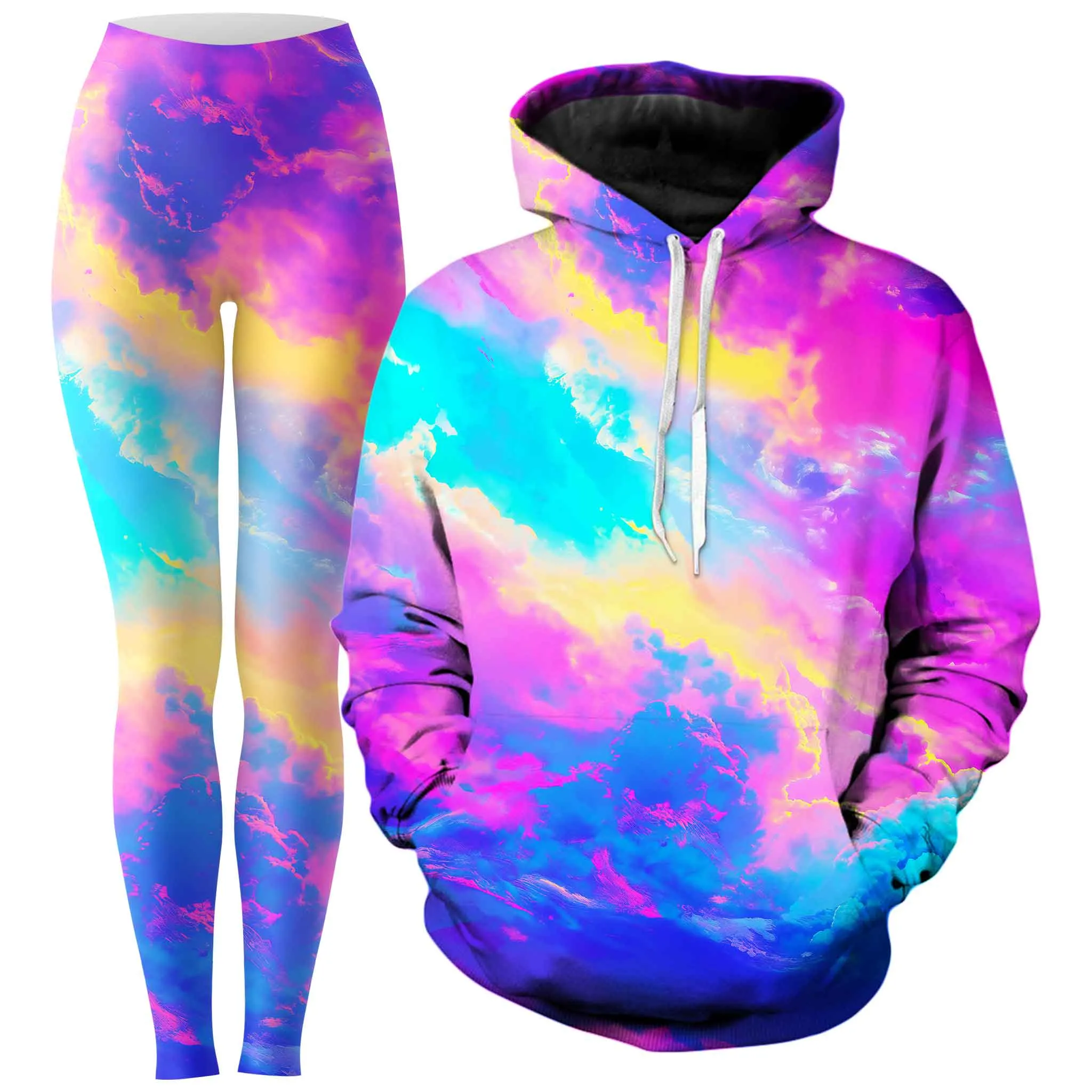 Cloudopia Hoodie and Leggings Combo sold by iEDM