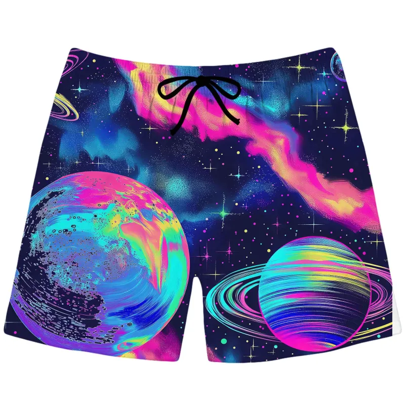 Planetary Hive Mind Swim Trunks sold by iEDM
