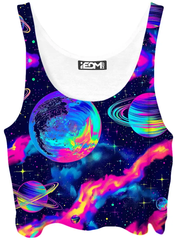 Planetary Hive Mind Crop Top sold by iEDM