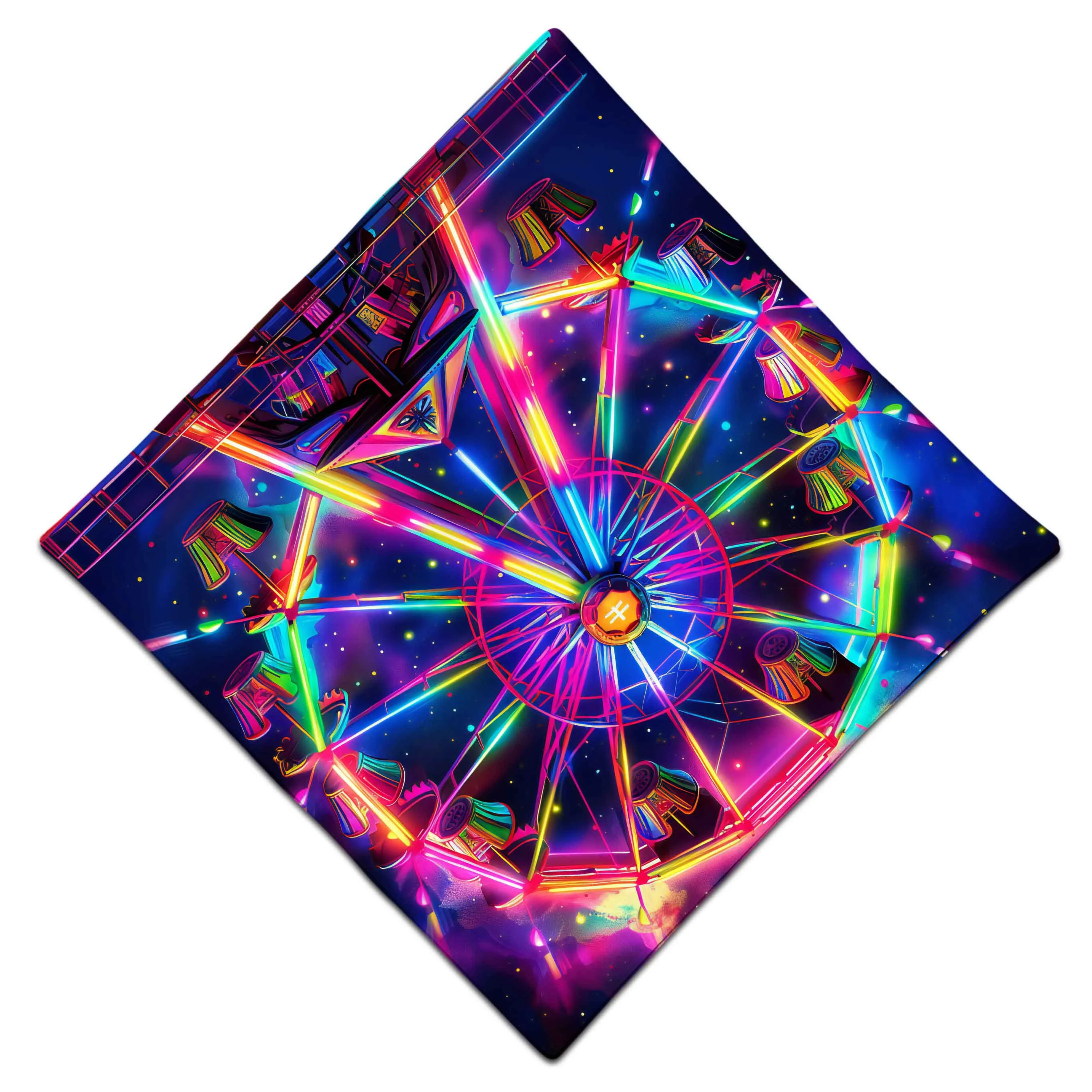 Neon Sky Bandana sold by iEDM product image thumbnail 3