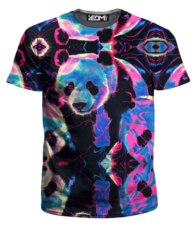 Panda Peaking Men's T-Shirt sold by iEDM
