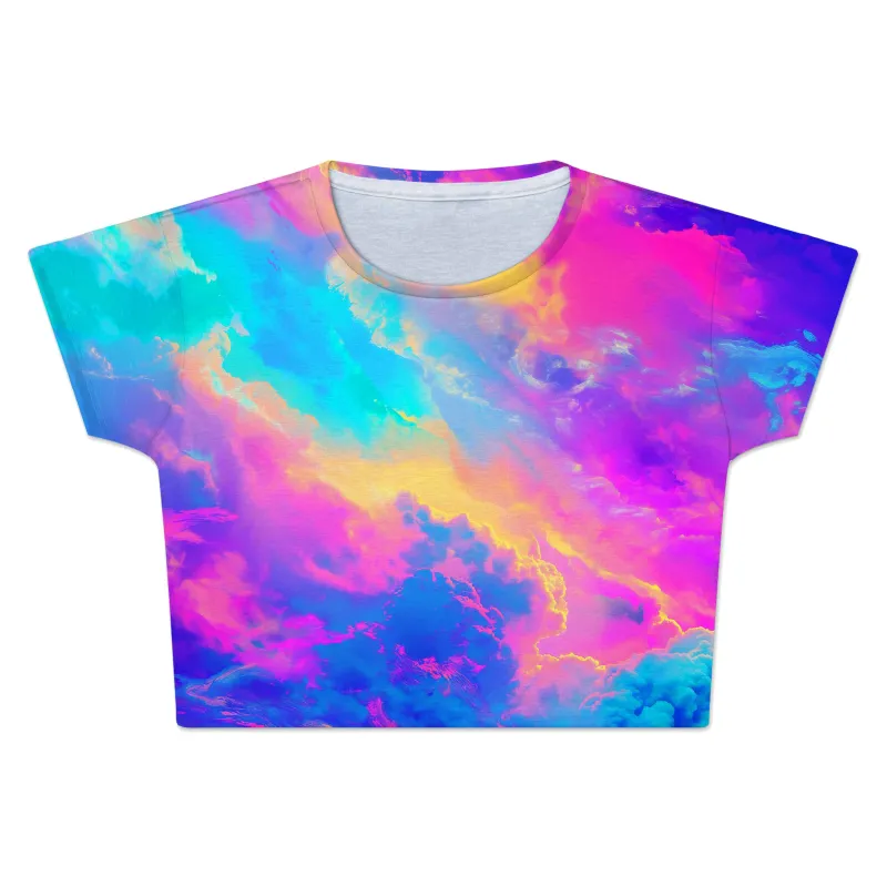 Cloudopia Crop Tee sold by iEDM