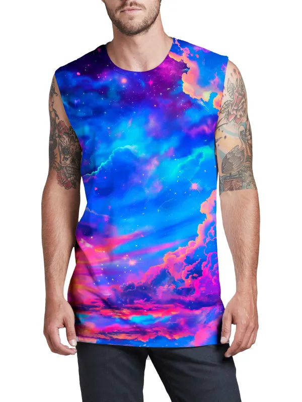 Storybook Sky Men's Muscle Tank sold by iEDM