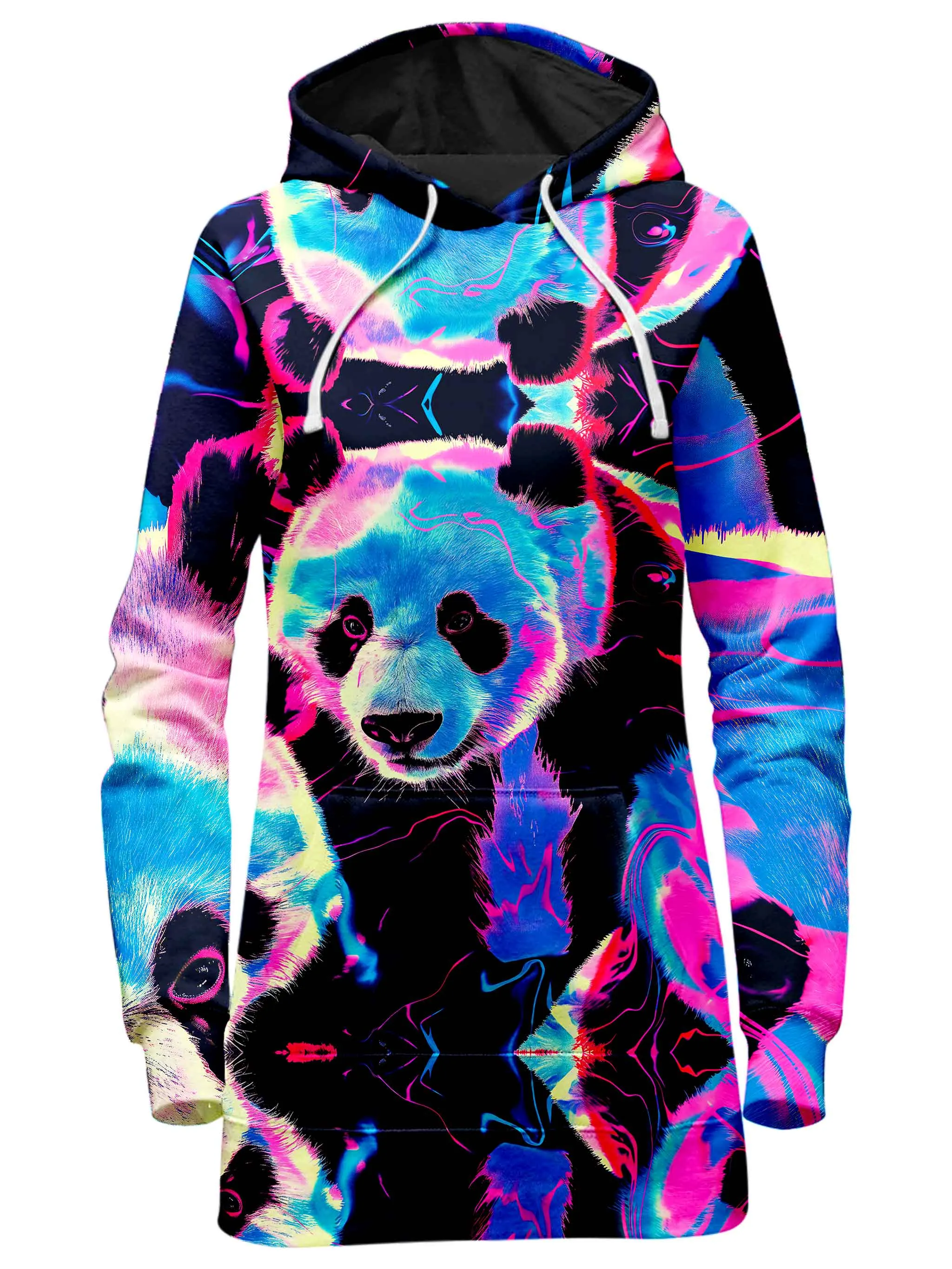 Panda Peaking Hoodie Dress sold by iEDM