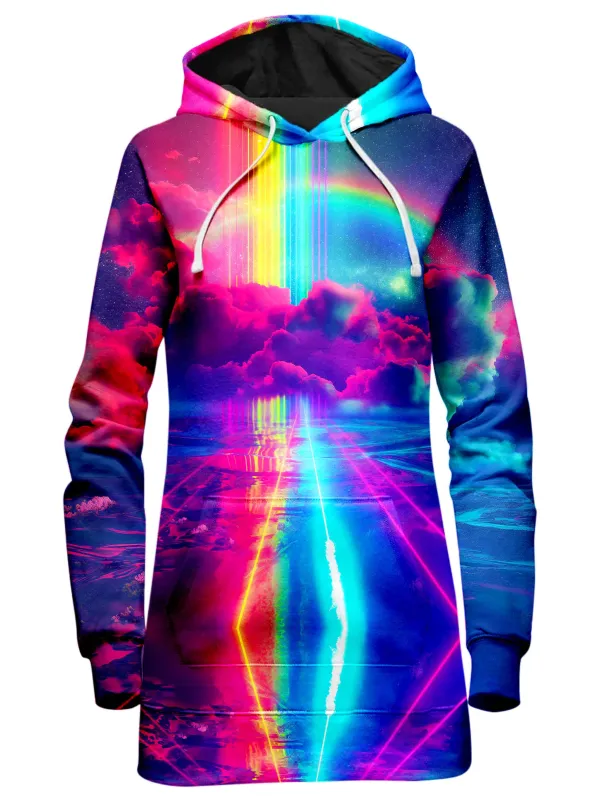 Nexus Rainbow Hoodie Dress sold by iEDM