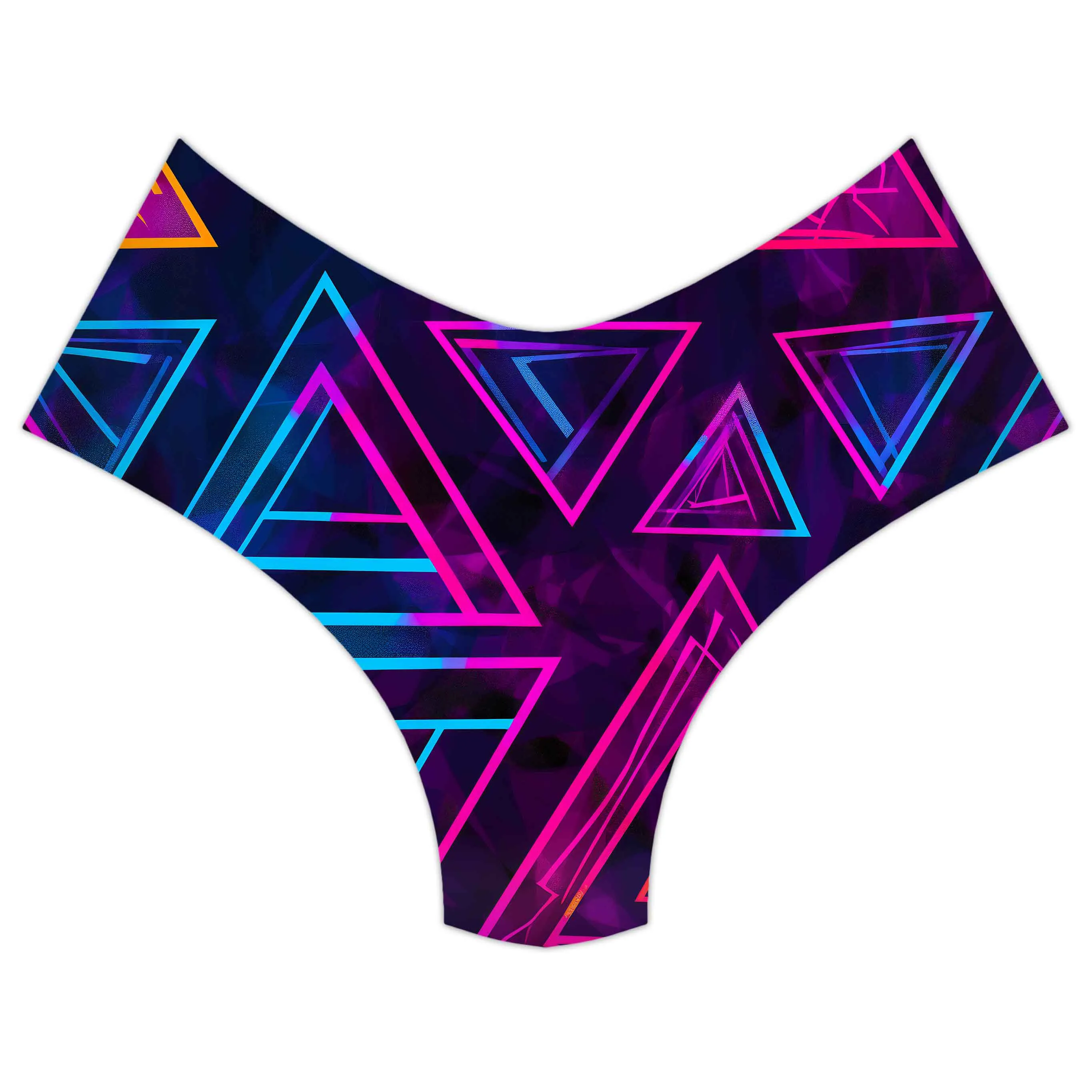 AM Geometric Booty Shorts sold by iEDM product image thumbnail 3