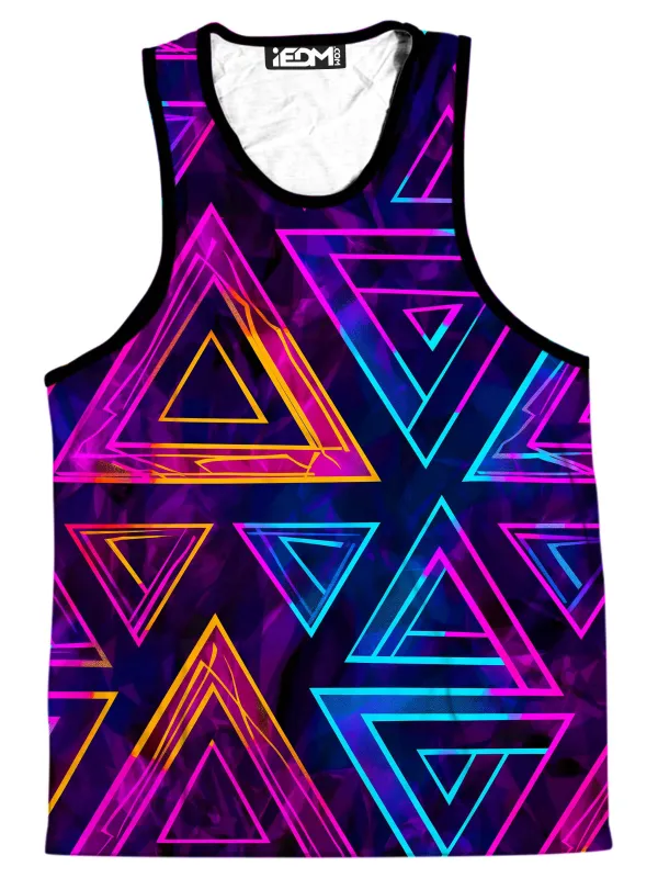 AM Geometric Men's Tank sold by iEDM