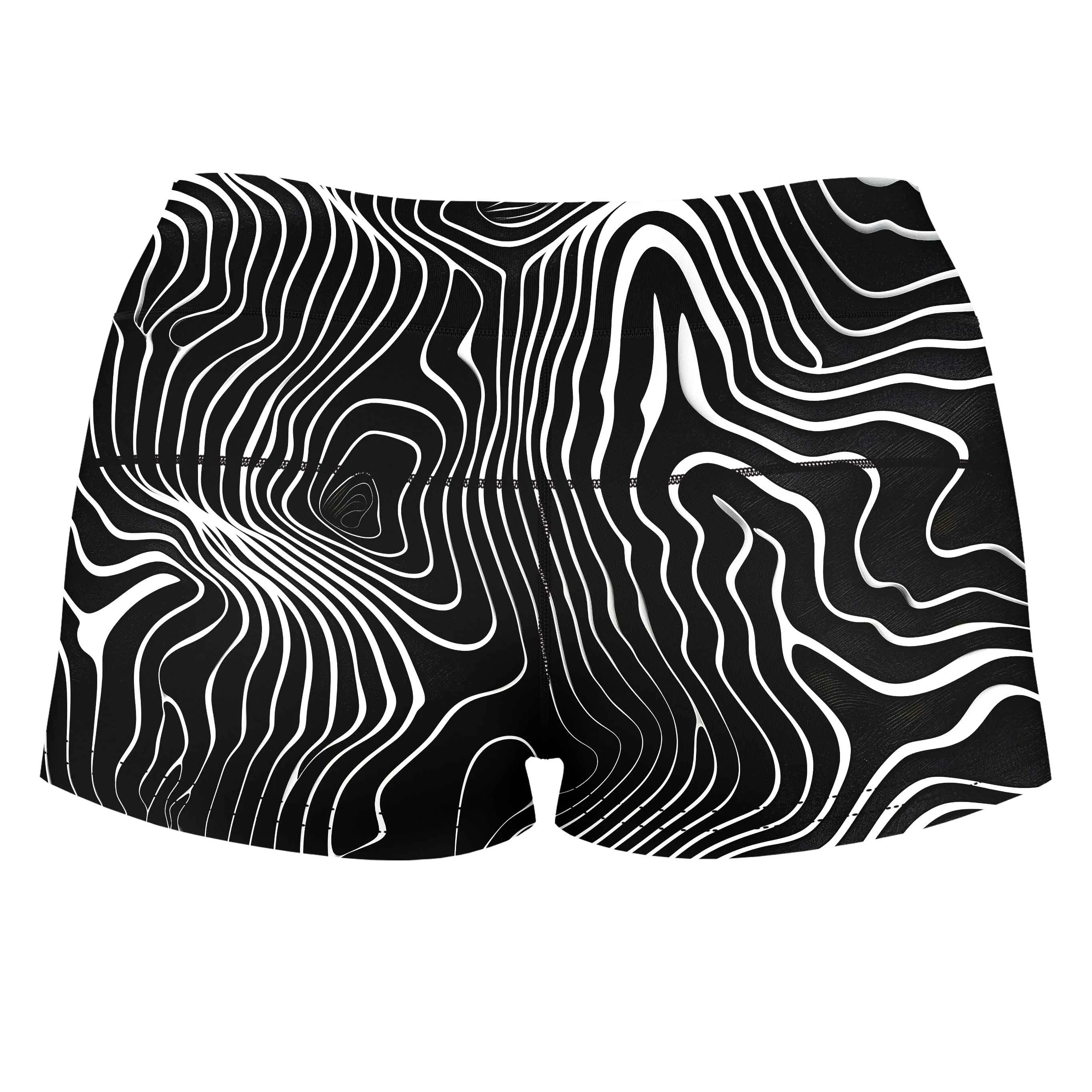 Symbiotic High-Waisted Women's Shorts sold by iEDM product image thumbnail 2