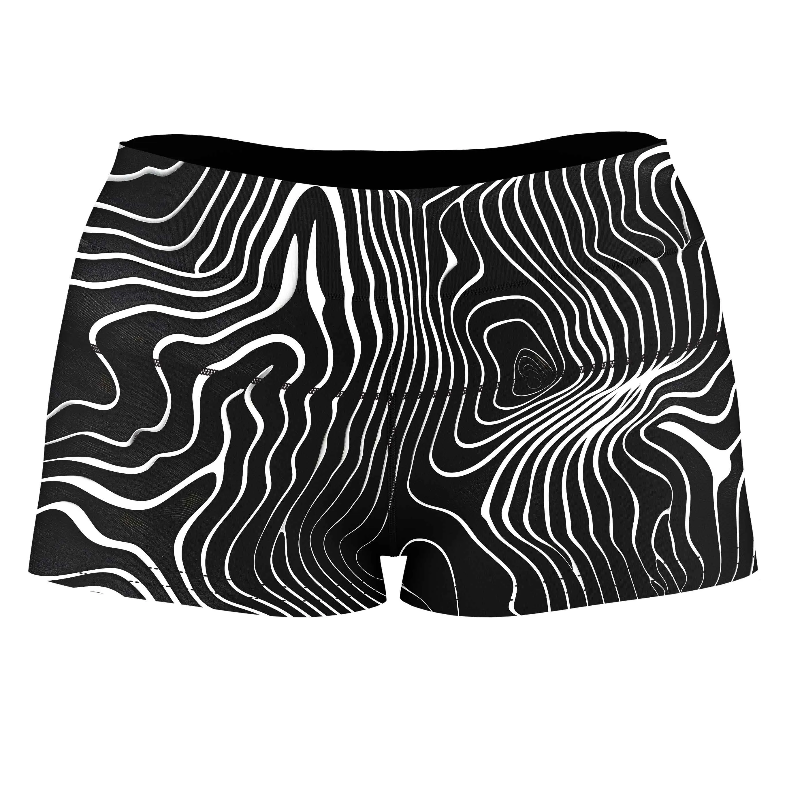 Symbiotic High-Waisted Women's Shorts sold by iEDM