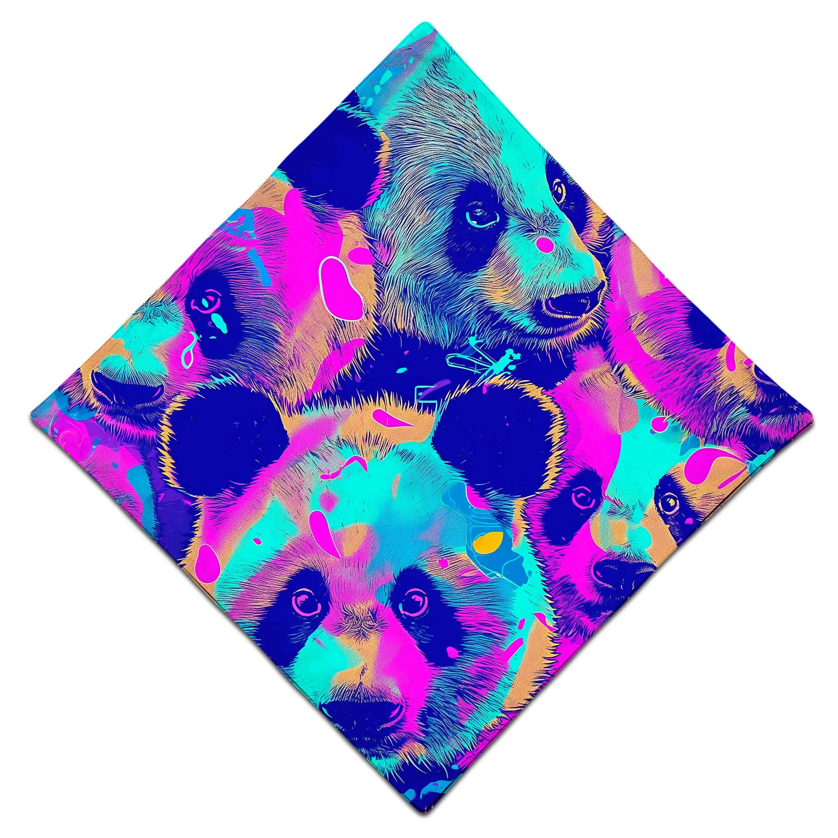 Panda Melt Bandana sold by iEDM product image thumbnail 3