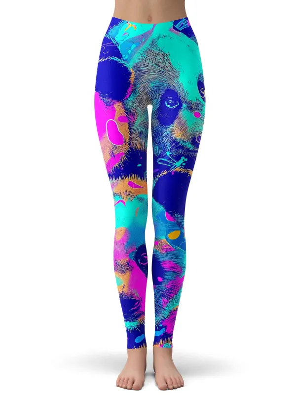 Panda Melt Leggings sold by iEDM