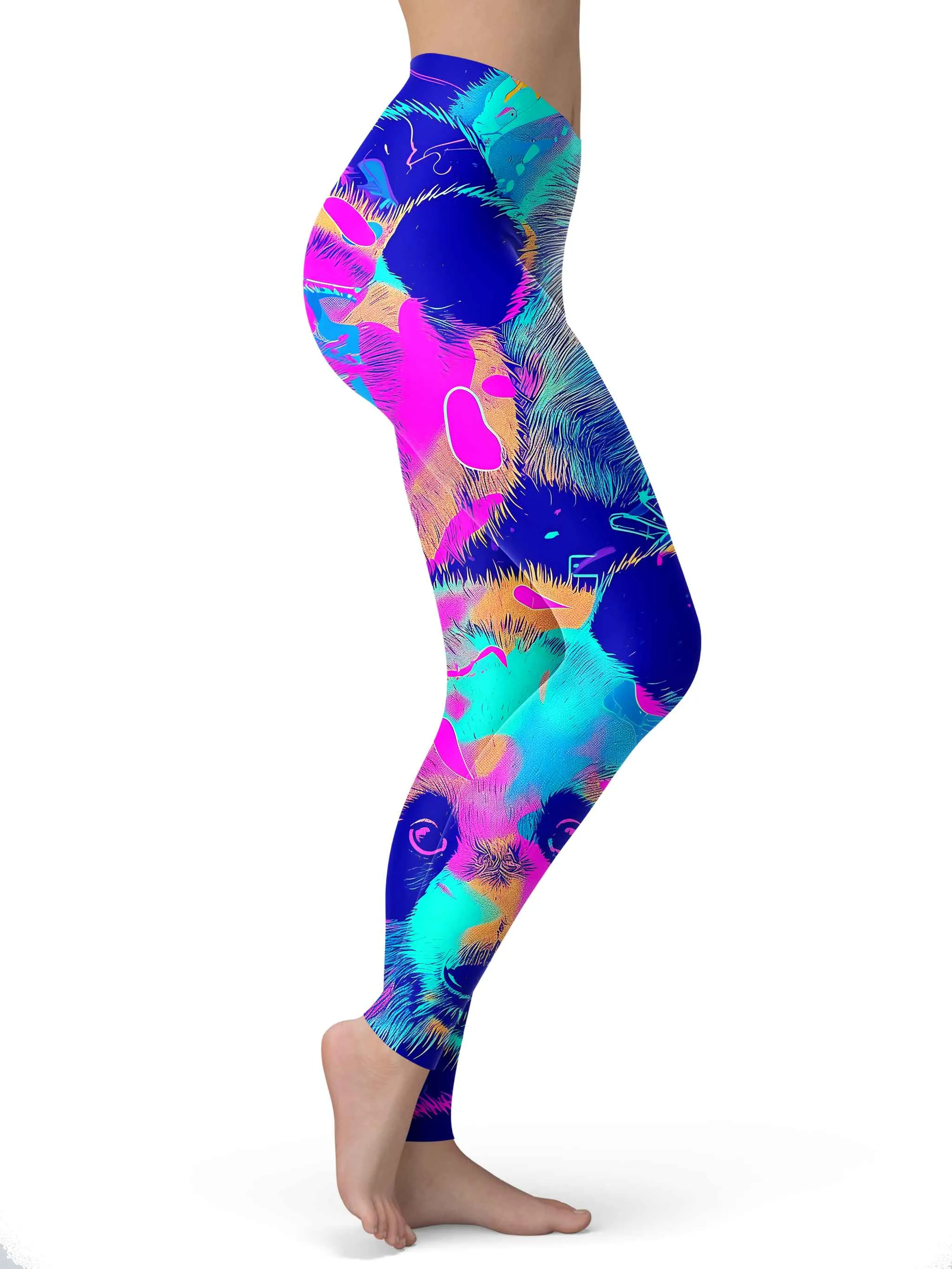 Panda Melt Leggings sold by iEDM product image thumbnail 2