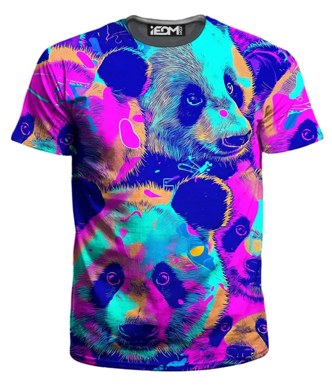 Panda Melt Men's T-Shirt sold by iEDM