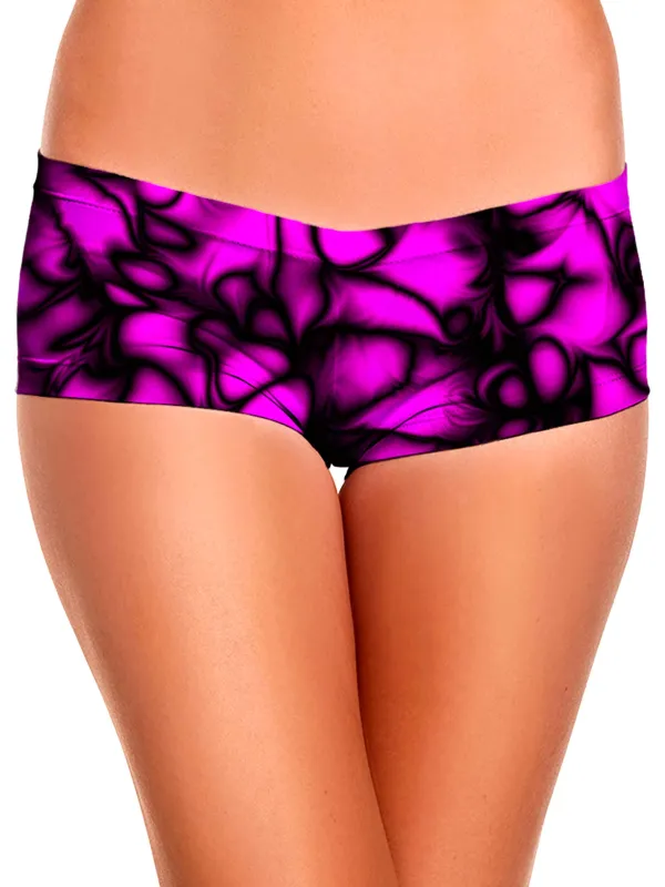 Fluido Roses Booty Shorts sold by iEDM