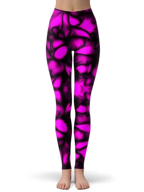 Fluido Roses Leggings sold by iEDM