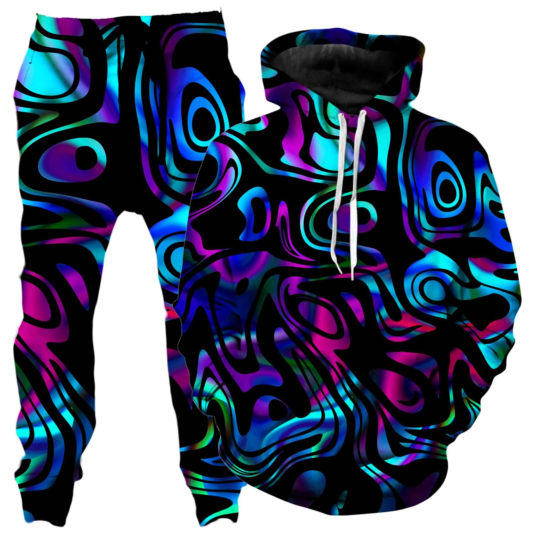 Dynamic Blues Hoodie and Joggers Combo sold by iEDM