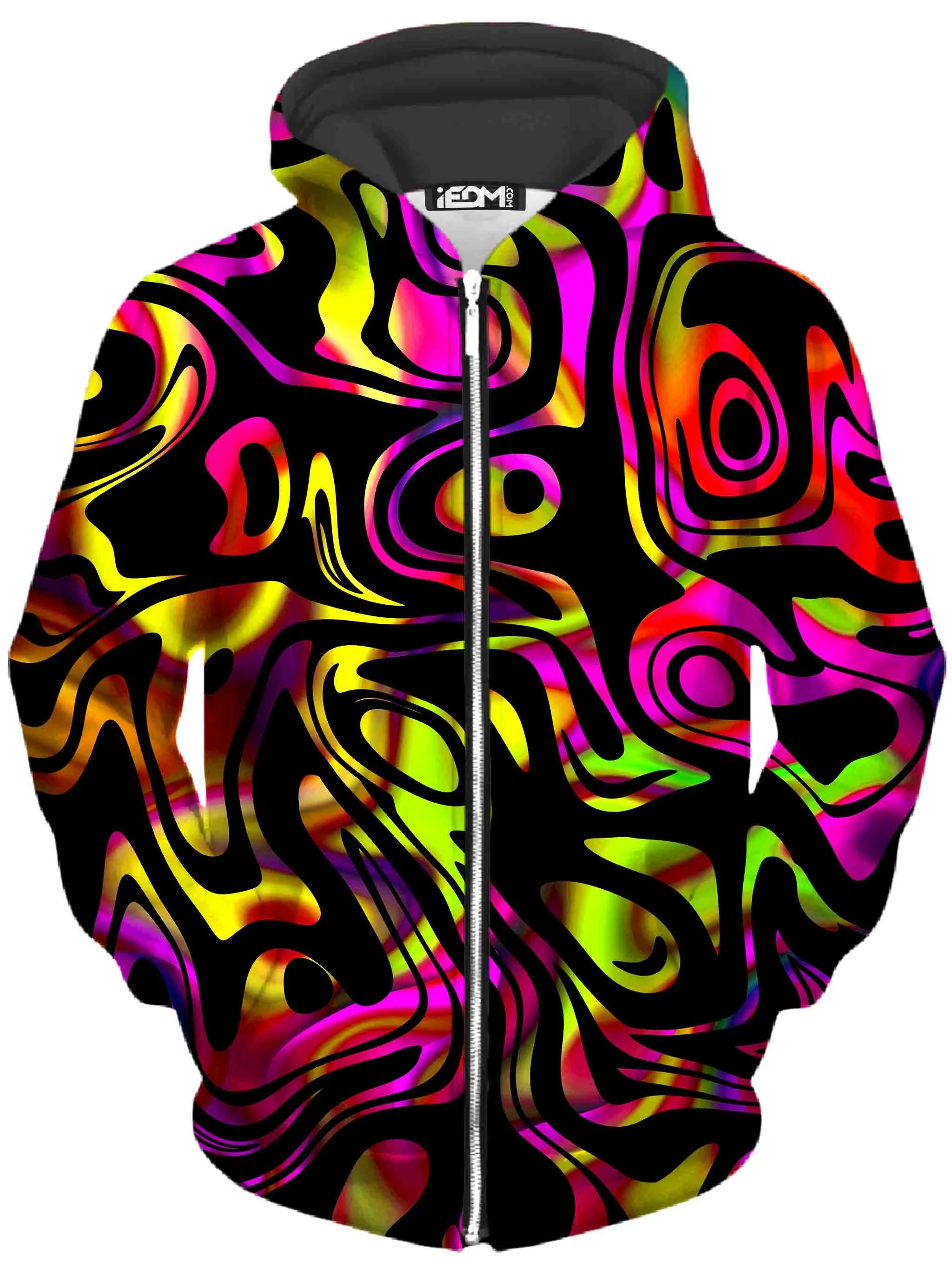 Color Evolution Zip-Up Hoodie and Joggers Combo sold by iEDM product image thumbnail 2