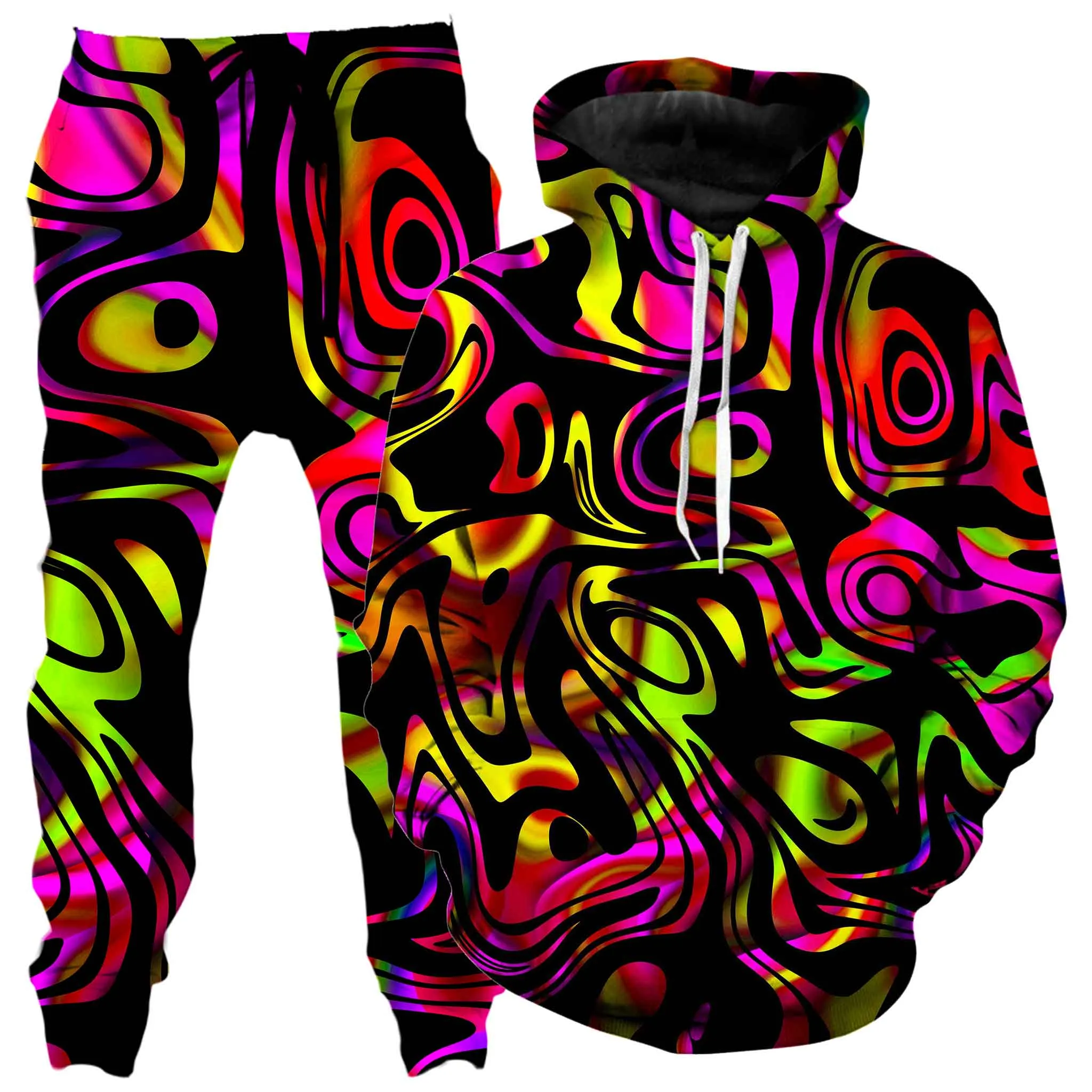 Color Evolution Hoodie and Joggers Combo sold by iEDM