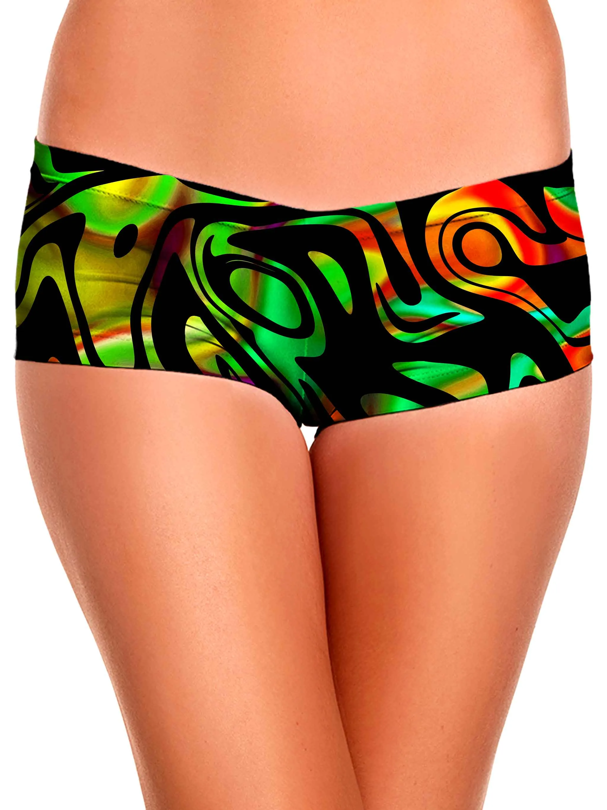 Trippy Flow Booty Shorts sold by iEDM