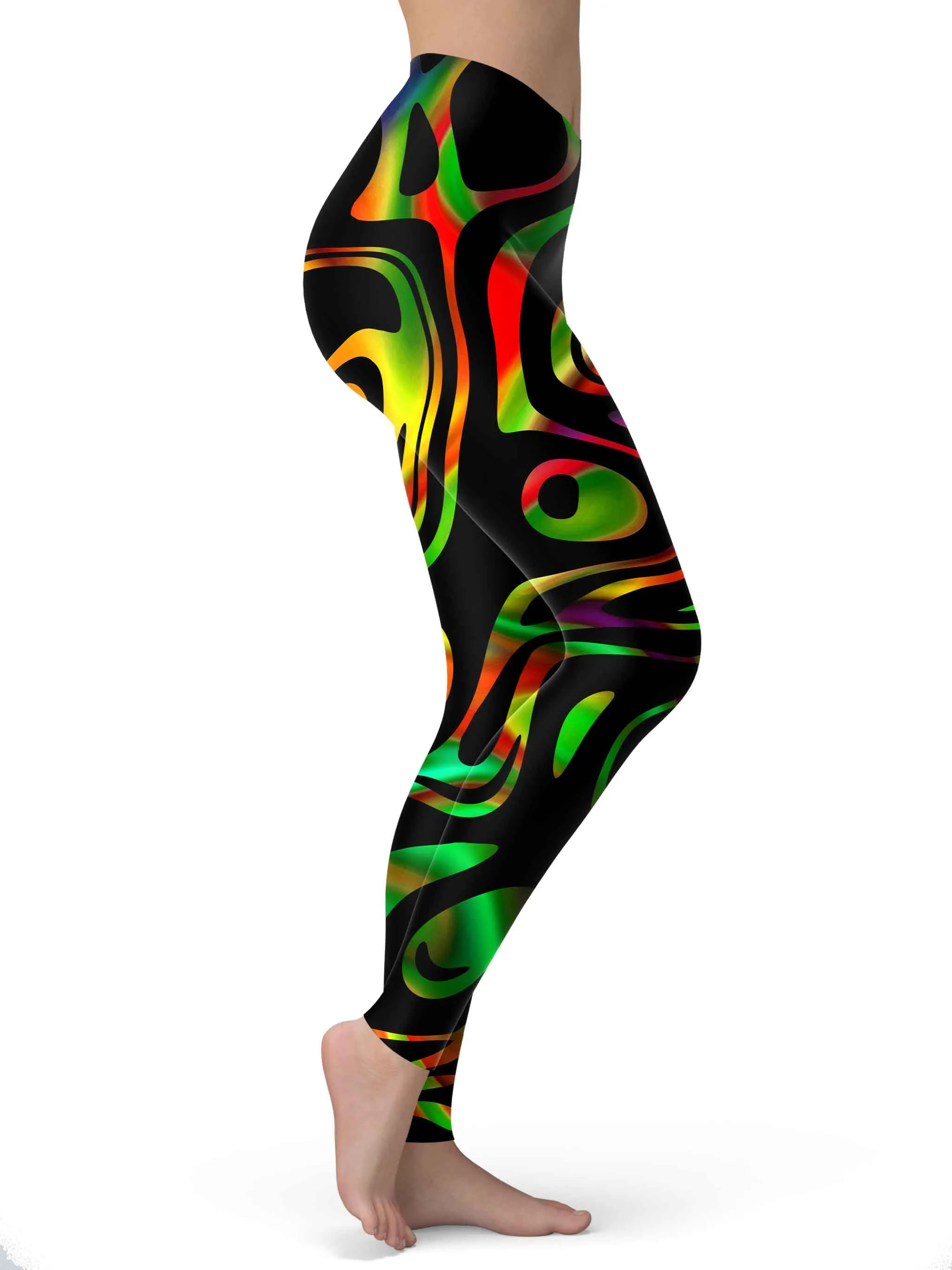 Trippy Flow Leggings sold by iEDM product image thumbnail 2