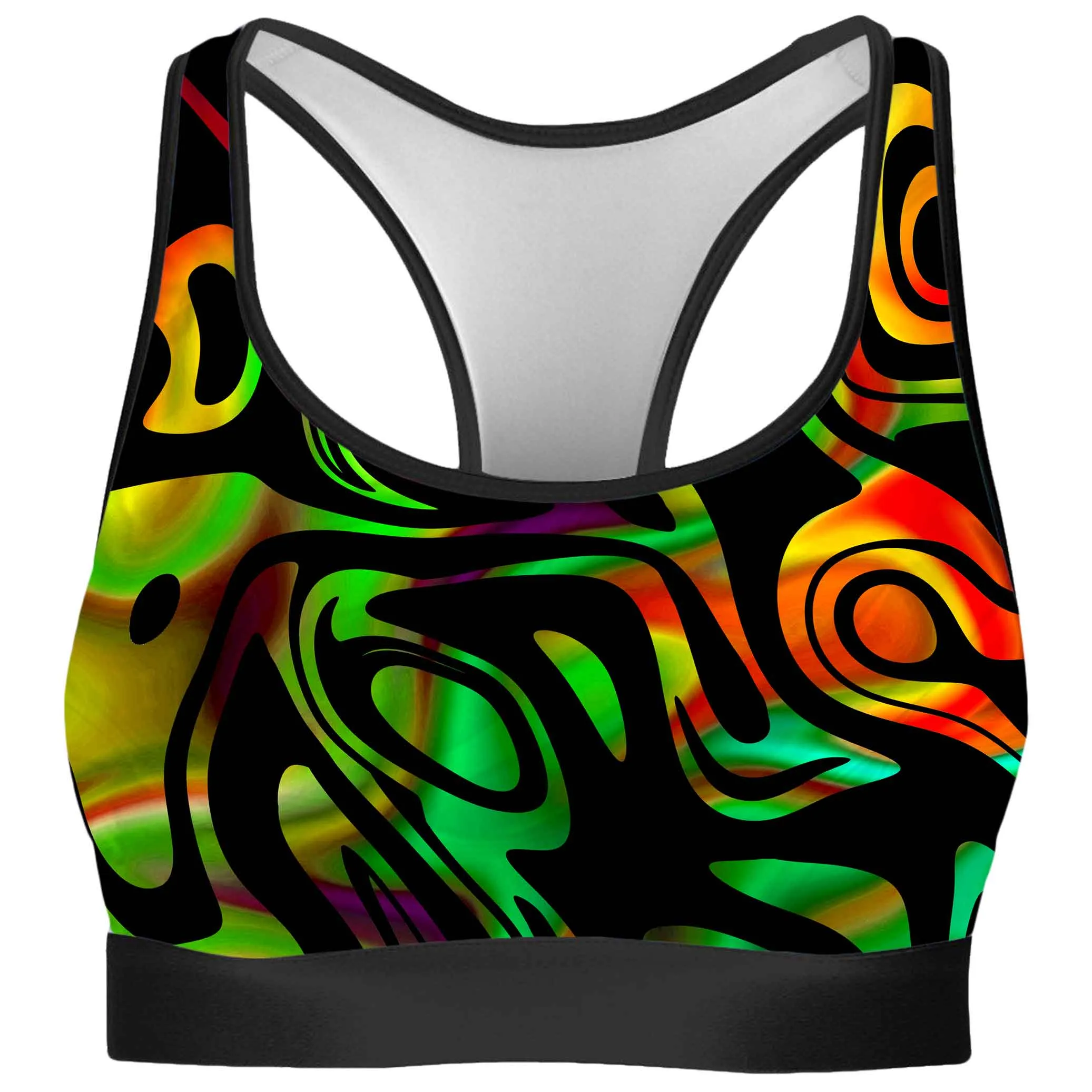 Trippy Flow Rave Bra sold by iEDM