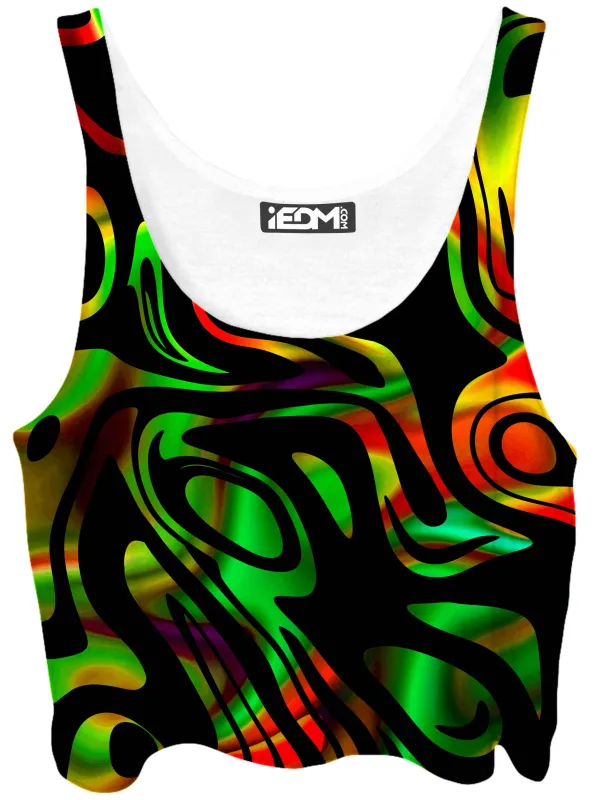 Trippy Flow Crop Top sold by iEDM