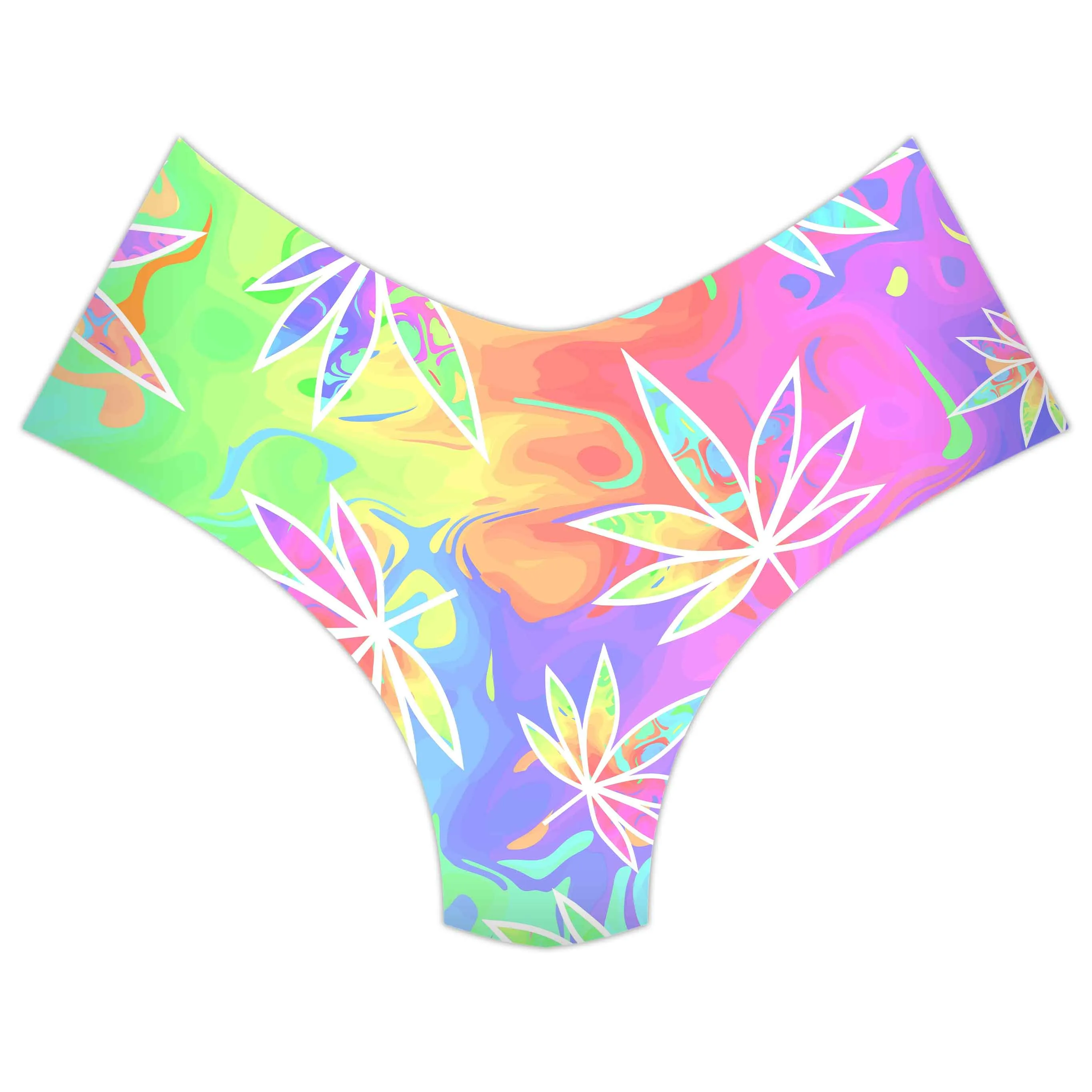 Weed Free Fall Booty Shorts sold by iEDM product image thumbnail 3