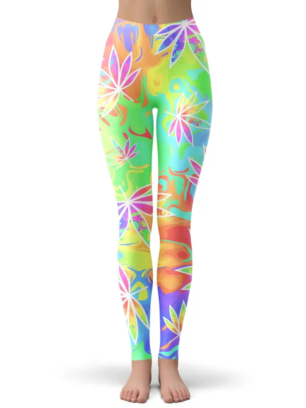 Weed Free Fall Leggings sold by iEDM