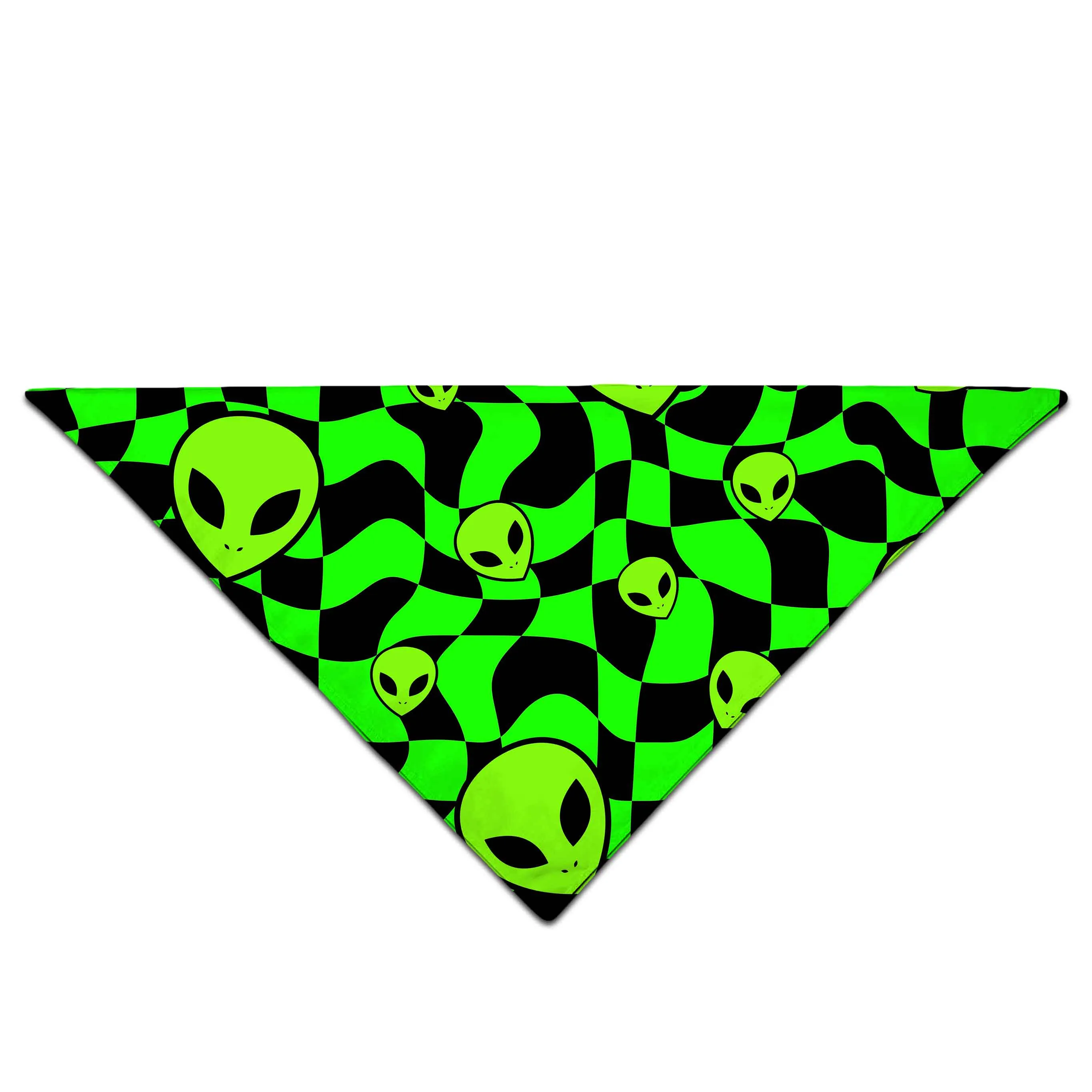 Green Aliens Bandana sold by iEDM product image thumbnail 2