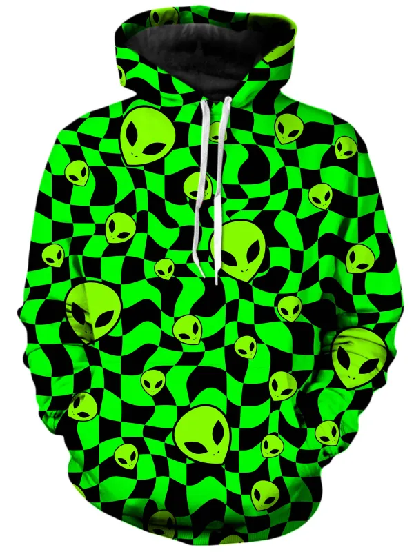 Green Aliens Unisex Hoodie sold by iEDM
