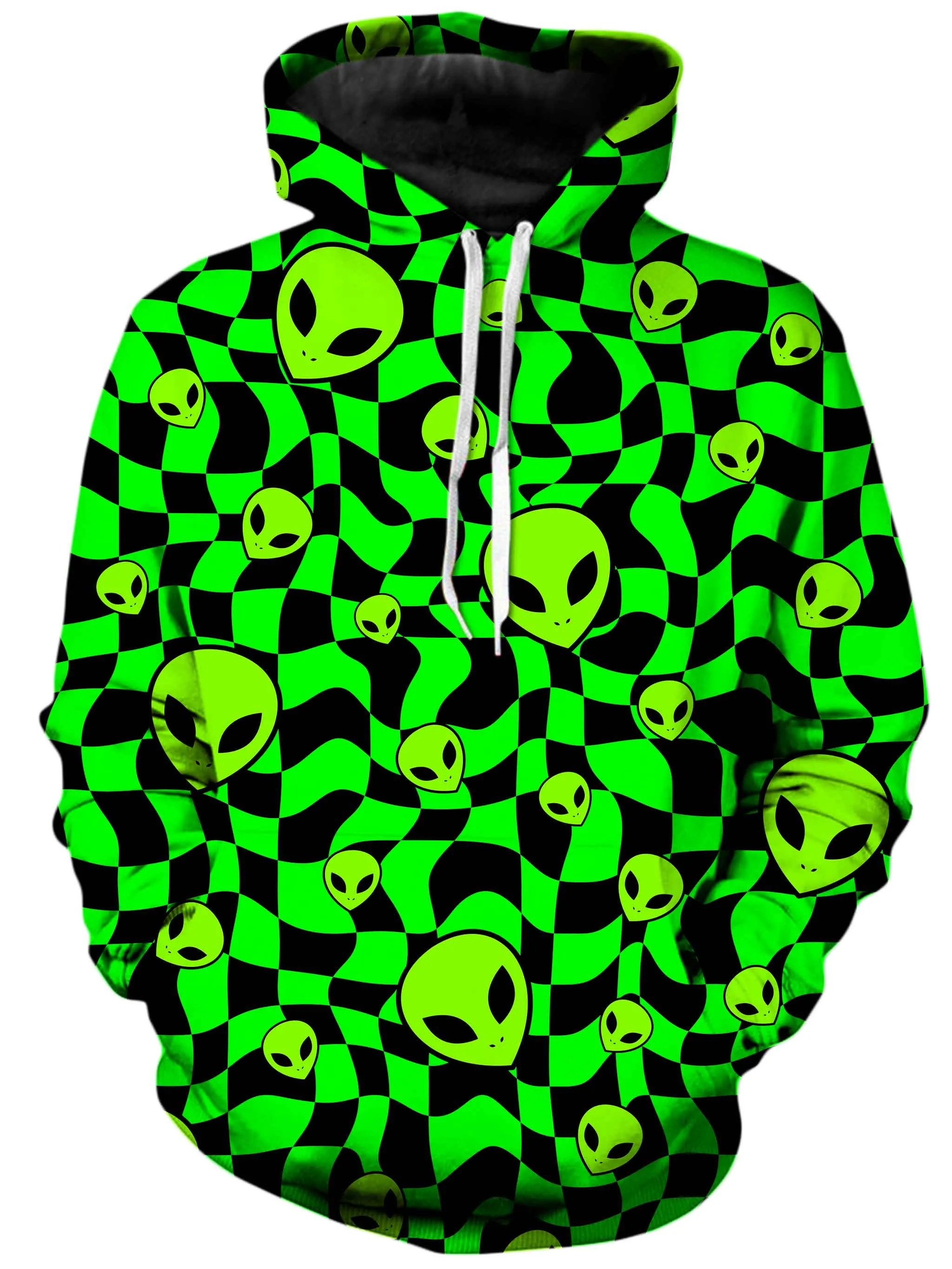 Green Aliens Unisex Hoodie sold by iEDM