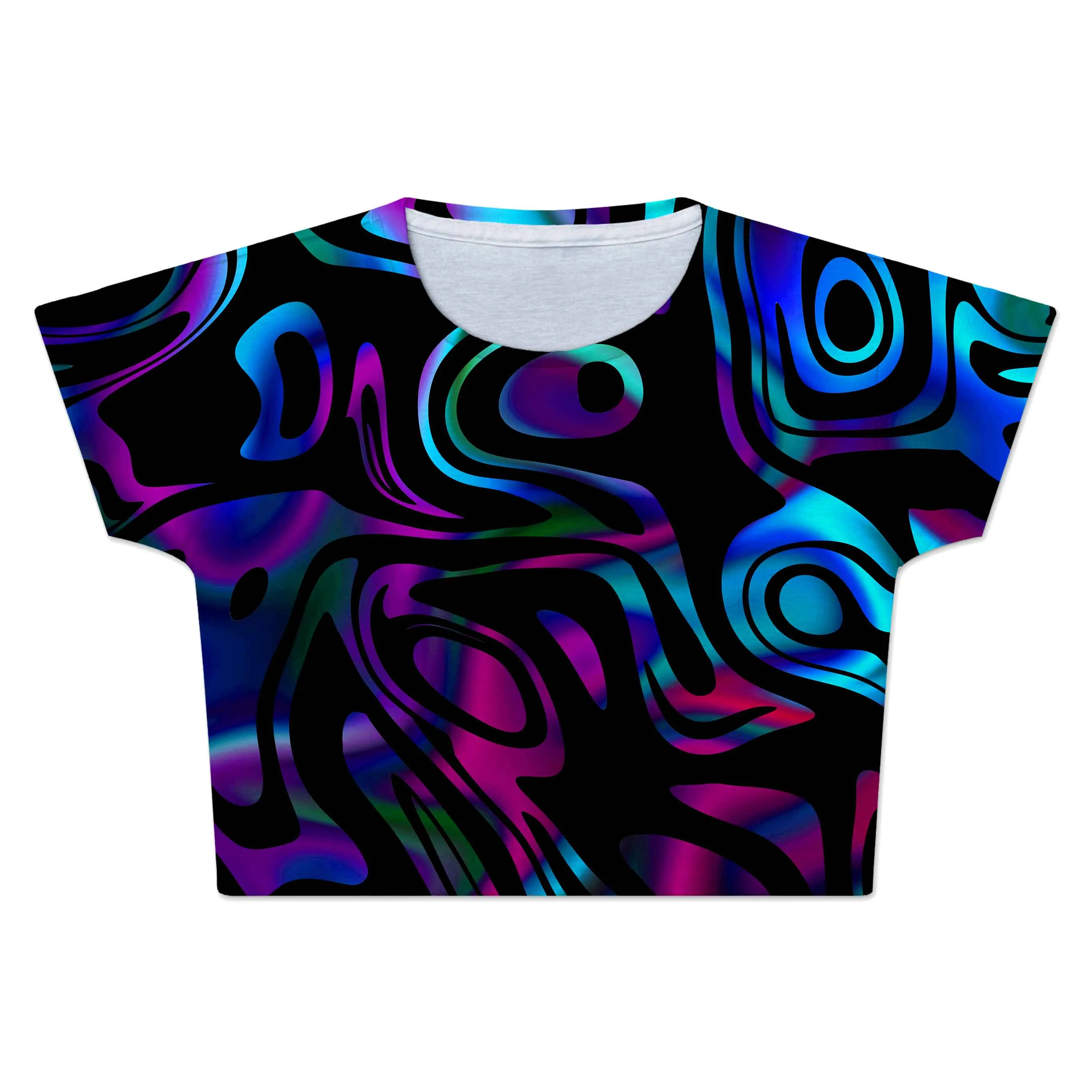 Dynamic Blues Crop Tee sold by iEDM
