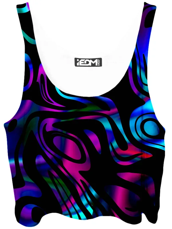 Dynamic Blues Crop Top sold by iEDM